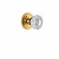 thumbnail image 3 of Grandeur Versailles Crystal Door Knob with Circulaire Rosette, 3 of 6