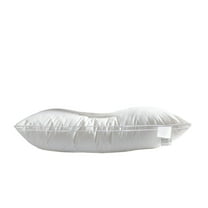 MERILER Luxury Cotton Down Pillow, Hotel Quality Fluffy Bed Pillow, Soft Pillow for Sleeping, Organic Cotton Cover(20x30”,1 Pack)