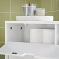thumbnail image 4 of Haotian  BZR31-W, Toilet Paper Storage Cabinet - White - White, 4 of 5