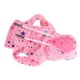 thumbnail image 1 of Cubierta de pomo de cambio universal Unique Bargains con patrón de estrellas reflectantes para coche, RV, camión, SUV, tela rosa, 1 of 6