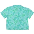 thumbnail image 5 of Mad Engine Bluey Boys' Button-Up Collared T-Shirt Floral Short Sleeve, 5 of 5