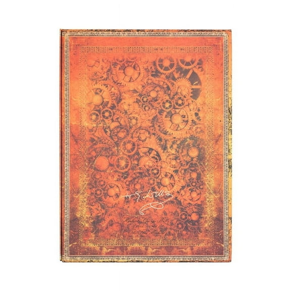 Paperblanks | H.G. Wells’ 75th Anniversary | Special Edition | Manuscript Box | Wrap Closure (Paperback)