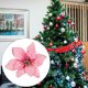 thumbnail image 2 of Bewildely Flores artificiales colgantes de Navidad para el hogar, Hotel, simulación portátil, flores de tela falsas, para interiores y Kits de decoración para fiestas, 2 of 6