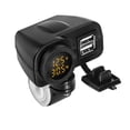 thumbnail image 2 of Mosiee 12V/24V Bike Usb Phone Charger Adapter For Qc3.0 With On/Off Switch Voltmeter, 2 of 7