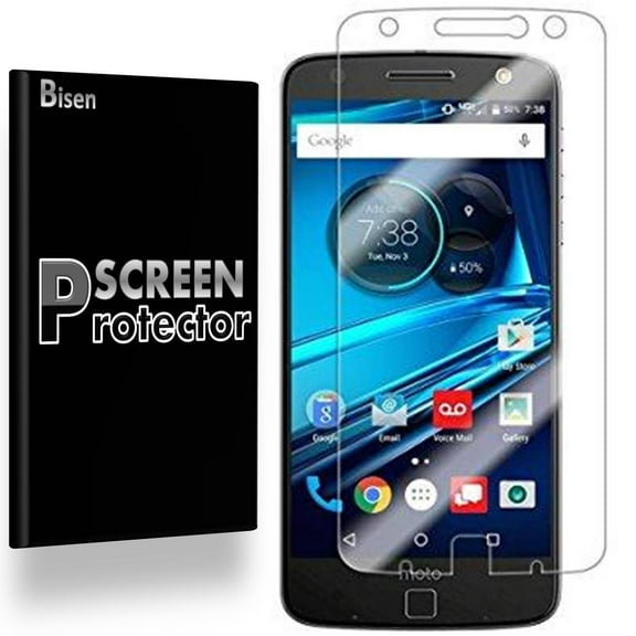 Motorola Moto Z2 Play [4-Pack BISEN] Anti-Glare Matte Screen Protector, Anti-Fingerprint, Anti-Scratch