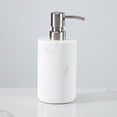 thumbnail image 1 of Elementos esenciales para el baño de mármol blanco: transforme su baño con accesorios de baño de mármol blanco, 1 of 8