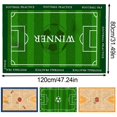 thumbnail image 3 of Football Footstep Training Non Slip Mat Home Mud Sports Footstep Carpet Indoor Soundproofing Fitness Mat, 3 of 5