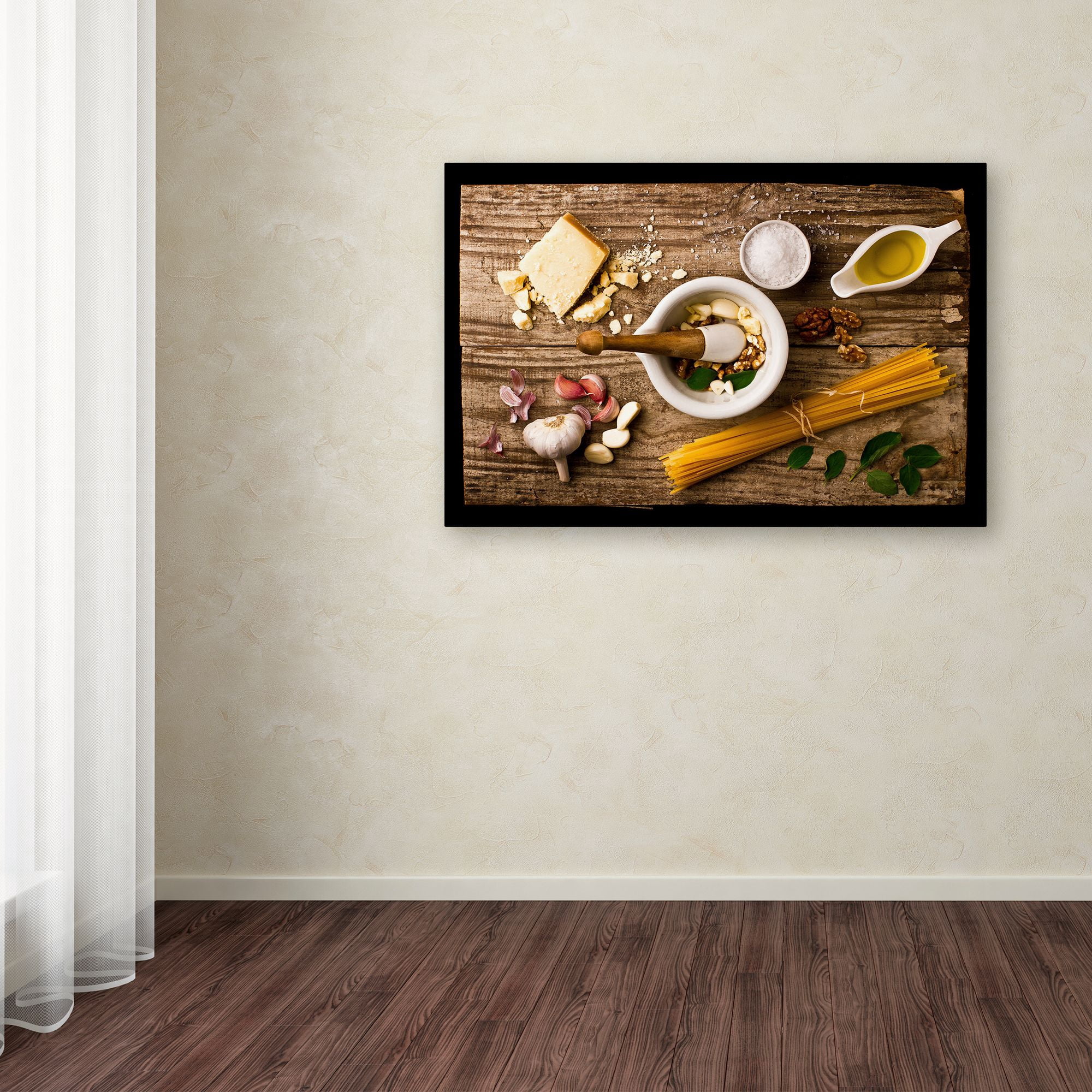Trademark Fine Art 'Pesto' Canvas Art by Luiz Laercio