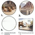 thumbnail image 3 of Designart Large Wild West Arizona Town I Canvas Wall Art, 3 of 5