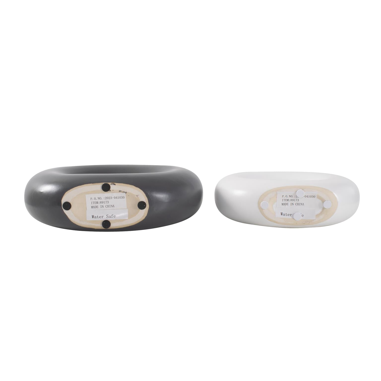 Ronde Ring Ceramic Vase- Set of 2