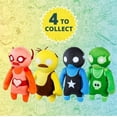 thumbnail image 4 of Gang Beasts Red and Blue Wrestler Plush 2pk 12" Character Doll Gaming Figure, 4 of 5