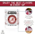 thumbnail image 4 of The University Of Alabama Whiskey Glass Set (2 Low Ball Glasses) - Contains Full Color Alabama Logo & Campus Map - Alabama Gift Idea for College Grads & Alumni - College Cocktail Glassware, 4 of 6