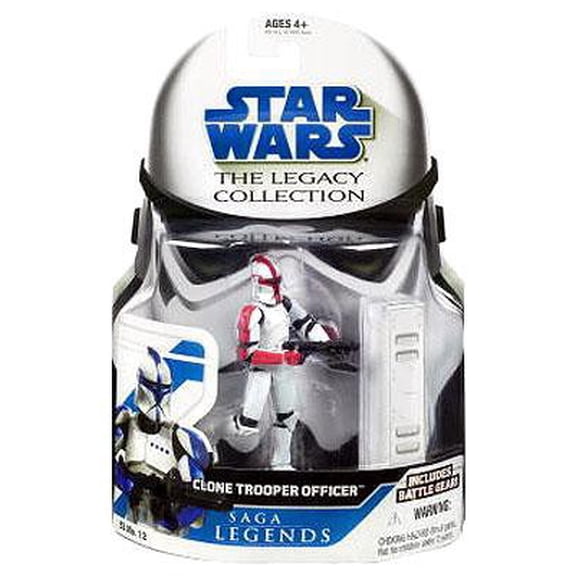 Star Wars Legacy Collection Clone Trooper Officer Saga Legends SL No. 12 Hasbro