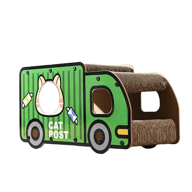 tamizeot Cardboard Cat Scratcher Box Scratch Pad Promoting Safe Interaction While Maintaining Clean Living Spaces Cat Scratch Pad truck