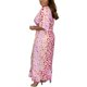 thumbnail image 3 of ICHUANYI mono informal de cintura alta para mujer, mono holgado estampado de manga corta de verano, mono con pantalón de pierna ancha ICHUANYI WER202308231277, 3 of 5
