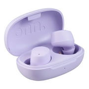 onn. In-Ear Bluetooth Wireless Earphones with Charging Case, Lilac