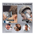 thumbnail image 3 of Cortadoras De Cabello   Lab.G Metálico Kit De Máquina De Cortar Pelo Plateado, 3 of 5