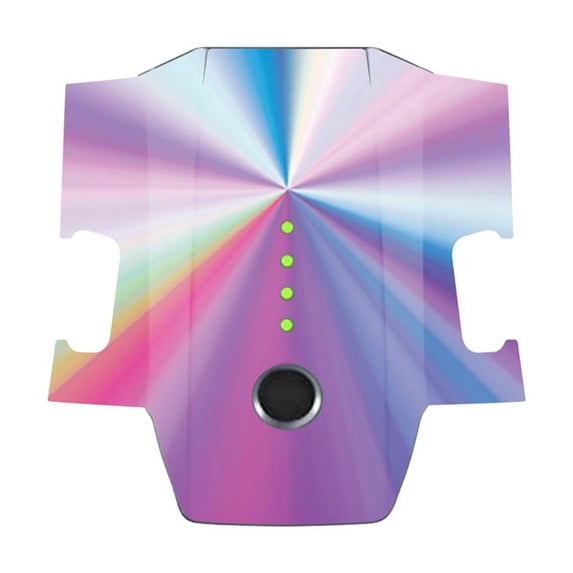 MightySkins DJMAVBAT-Rainbow Zoom Skin Decal Wrap for Sony PlayStation DualShock PS4 Controller - Blue Seashells