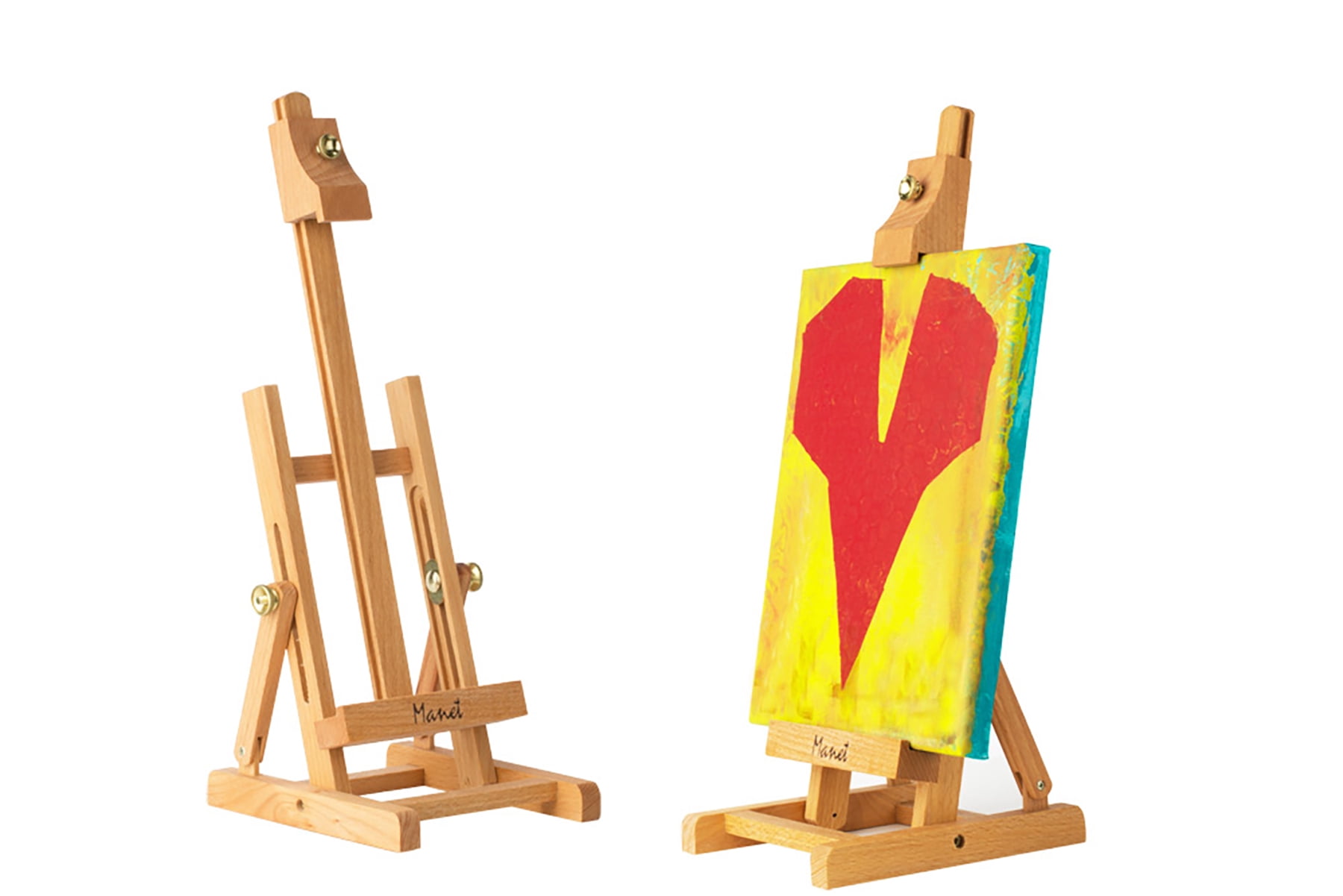 Creative Mark Manet Table and Display Easel - Top Artist Portable LightWeight Art Easel with Adjustable Angle for Painting and Display - Ideal for Drawing - Oil Finished