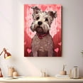 thumbnail image 2 of Pumi Dogs Wall Art, Lovely Dog Canvas Art, Home living room décor, Pets Canvas - Dog Gift Valentines Day for Him and Her, 2 of 4