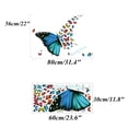 thumbnail image 5 of Decoración de pared de mariposas Decoración de hogar combinada TUNC Sencillez, 5 of 5