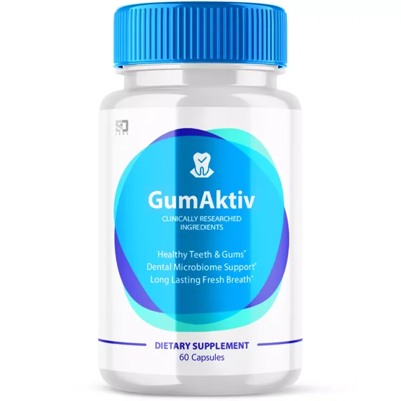 GumAktiv Advanced Oral Probiotics Advbanced Gum and Teeth Support 60 Capsules