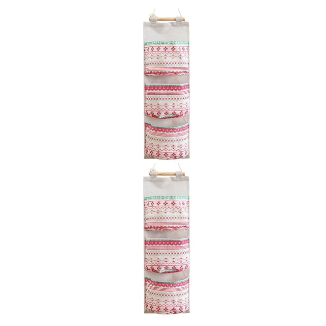 Ounissouiy Bolsa para colgar en la pared, sala de estar, cocina, dormitorio, juguetes, organizador de artículos diversos, bolsa de bolsillo colgante, bolsa Type2 NO2 Ounissouiy CBP145658