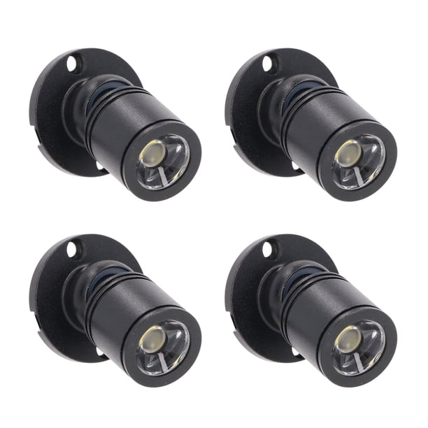 Luces Puntuales LED, Taza De Luz Ambiental RGB Luces Blancas Frías 3 Focos De Color Regulables Barra Lámpara De Mesa Banda Sincronización De Memoria Foco De Control Remoto