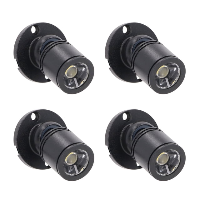Luces Puntuales LED, Taza De Luz Ambiental RGB Luces Blancas Frías 3 Focos De Color Regulables Barra Lámpara De Mesa Banda Sincronización De Memoria Foco De Control Remoto