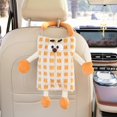 thumbnail image 4 of Monsters Car Tissue Storage Hanging Bag Cute Cartoons Multi Functional Car Seat Back Drawer Storage Bag, 4 of 6