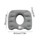 thumbnail image 3 of Cojín para hemorroides para oficina | Almohada de apoyo para sentarse durante largos periodos | Cojín de espuma viscoelástica hueca antiescaras | Funda de pana suave | Comodidad portátil para el, 3 of 6