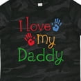 thumbnail image 4 of Inktastic I Love My Daddy Boys or Girls Toddler T-Shirt, 4 of 5