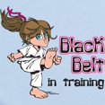 thumbnail image 2 of CafePress - Black Belt In Training Infant Bodysuit - Baby Light Bodysuit, Size Newborn - 24 Months, 2 of 4