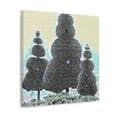 thumbnail image 2 of Pine Tree Pointillism - Canvas, 2 of 10