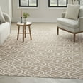 thumbnail image 2 of Nourison Jubilant Contemporary Taupe 5'3" x 7'3" Area Rug (5x7), 2 of 8