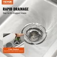 thumbnail image 5 of Commercial Stainless Steel Sink, 1-Compartment Workbench Utility Sink 19.1x37.4 in, NSF Certified for Restaurant & Laundry Use, 5 of 11