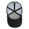 thumbnail image 5 of Uemuo Peacock Pattern Baseball Cap Golf Dad Hat Adjustable Original Classic Low Profile Cotton Hat Unconstructed Plain Cap Men Women, 5 of 9