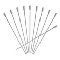 thumbnail image 1 of Uxcell 10Pcs Stainless Steel Cocktail Toothpicks, 4.25 Inch Metal Cocktail Picks Fruit Sticks, Silver Cylinder, 1 of 5