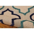 thumbnail image 5 of Nourison Aloha Indoor/Outdoor Navy 5'3" x 7'5" Area Rug, (5x7), 5 of 6
