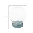 thumbnail image 2 of DIY Empty Glass Snow Globe Kit for Home Decor Durable Sturdy Glass for Long Lasting Use 5 Inches, 2 of 8