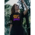 thumbnail image 2 of Sweet And Spooky. T-Shirt Women -Image by Shutterstock, Female 5X-Large, 2 of 4