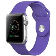 Apple Watch 42mm Soft Silicone Replacement Sport Band for Apple Watch Series 1 and 2