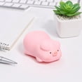 thumbnail image 5 of Novelty Laying Pig Squishy Stress Toy, Adorable Cartoon Pig Soft Decompression Toy, Cute Gift for Birthday Classroom Rewards, 5 of 5