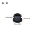 thumbnail image 3 of Uxcell Silicone Snap in Locking Hole Plugs For Kitchen Bulkheads Waterproof Sealing Plugs Black 10.5mm 30, 3 of 7
