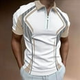 thumbnail image 2 of Polo Shirts for Men,Men's Polo Shirt Short Sleeve Knit Shirt Casual Lightweight Turn Down Collar Business Tops, 2 of 6