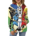 thumbnail image 4 of Power Rangers Unisex Sweatshirts Loose Pullover Sweater Hooded Hoodie 3D Printing Jacket Winter Fall Clothes S, 4 of 7