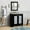 Black & Gray, variant on MCM 31" Single Oval Sink Solid Wood Vanity in Walnut/Gray Granite Stone