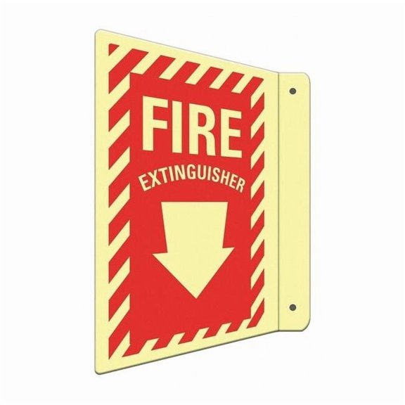 Lyle Safety Sign,8" W,8" H,0.040" Thickness LCFL-0005-GA_8x12