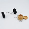 thumbnail image 2 of Sunloudy Parrot Intelligence Training Toy Bird Roller Wheel Balance Toy for Small Parakeets Cockatiels, Lovebirds, Conures, 2 of 2