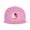 Pink, variant on Snapback Hat California Outline And Flag Adjustable Flat Bill Brim Hat for Men Women Casual Wear Gray